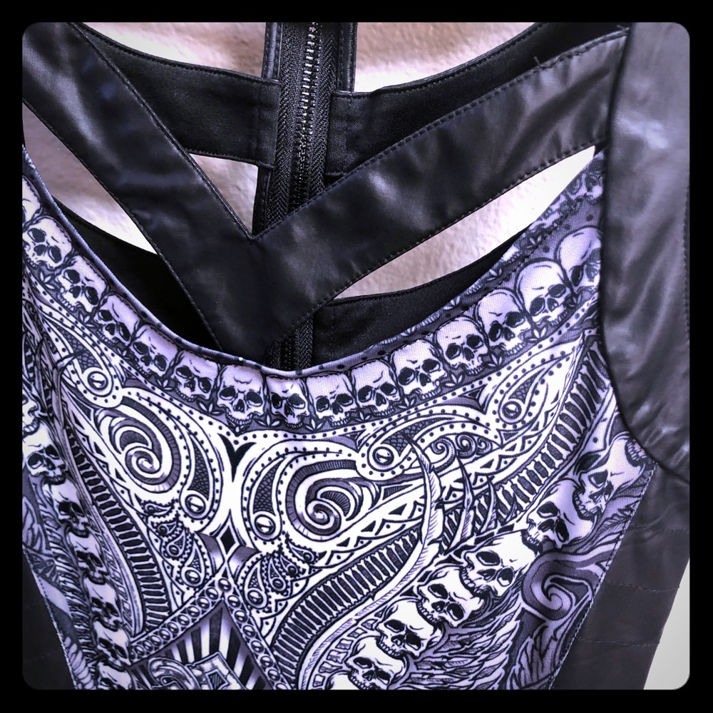 Affliction sexy body fit dress